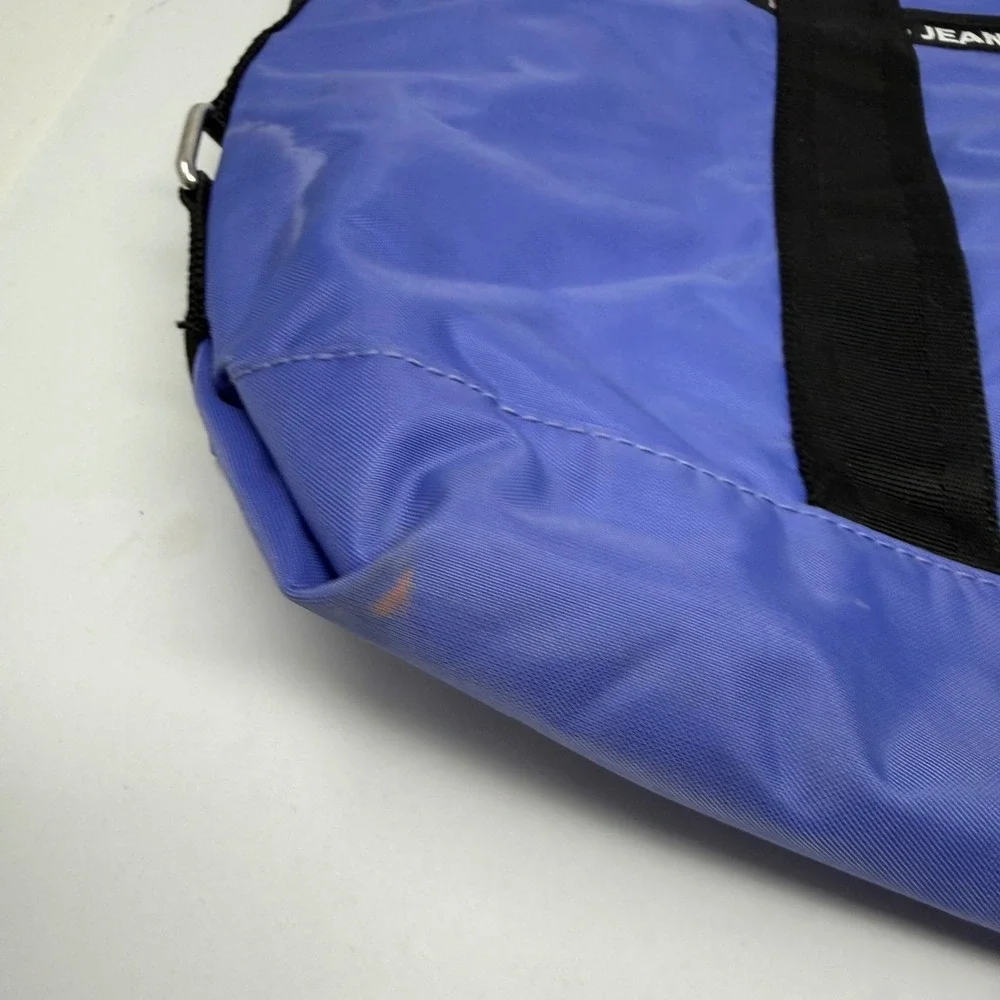Polo Jeans Co Ralph Lauren Tote Bag Blue‎ Logo Webbing Large With Mini Pouch